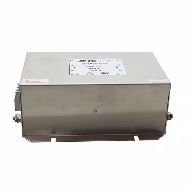 36KEMS10AFPD TE Connectivity Corcom Filters  Modules de filtrage de ligne électrique